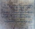 pict.1a- The inscription on the back of the Painting1